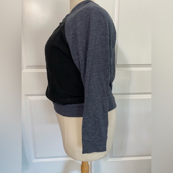 Armani Exchange Large Silk Front Sweatshirt - Picture 3 of 7